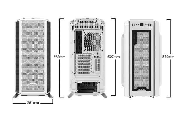 Silent Base 802 Window White