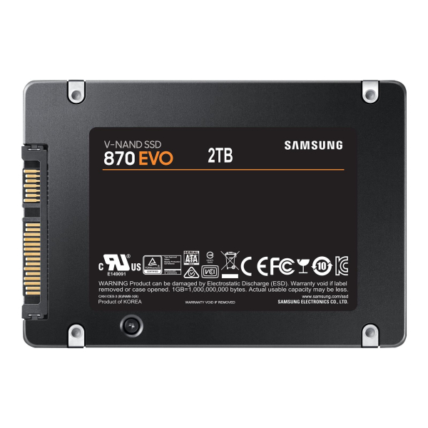 2.5" 2TB Samsung 870 EVO retail