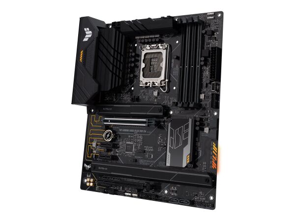 ASUS TUF GAMING B660-PLUS WIFI D4 - Motherboard - ATX - LGA1700-Sockel - B660 Chipsatz - USB-C Gen2, USB 3.2 Gen 1, USB 3.2 Gen 2, USB-C Gen 2x2 - 2.5 Gigabit LAN, Wi-Fi, Bluetooth - Onboard-Grafik (CPU erforderlich)