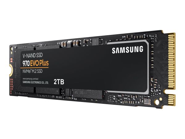 Samsung 970 EVO Plus MZ-V7S2T0BW - SSD - verschlüsselt - 2 TB - intern - M.2 2280 - PCIe 3.0 x4 (NVMe)
