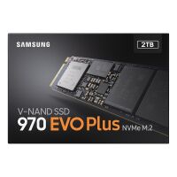 Samsung 970 EVO Plus MZ-V7S2T0BW - SSD - verschlüsselt - 2 TB - intern - M.2 2280 - PCIe 3.0 x4 (NVMe)