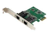 StarTech.com Dual Port Gigabit PCI Express Server Network Adapter Card - 1 Gbps PCIe NIC - Dual Port Server Adapter - 2 Port Ethernet Card