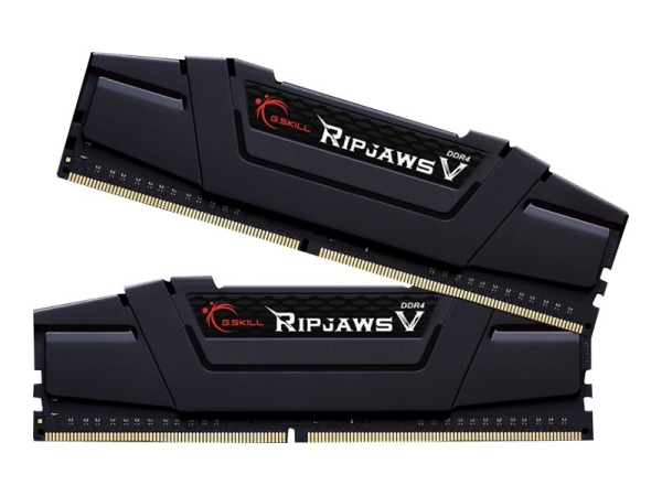 G.Skill Ripjaws V - DDR4 - kit - 16 GB: 2 x 8 GB - DIMM 288-PIN - 3200 MHz / PC4-25600 - CL16 - 1.35 V - ungepuffert - non-ECC - Classic Black