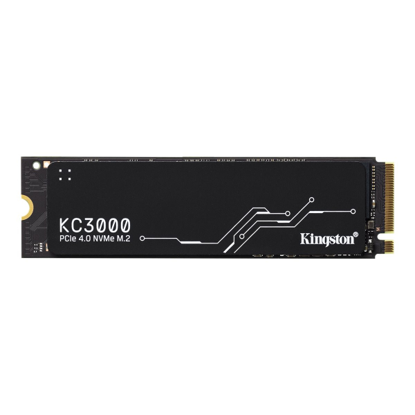 Kingston KC3000 PCIe 4.0 NVMe SSD 2048GB - M.2 2280 / M-Key / PCIe 4.0 x4 - Kühlkörper
