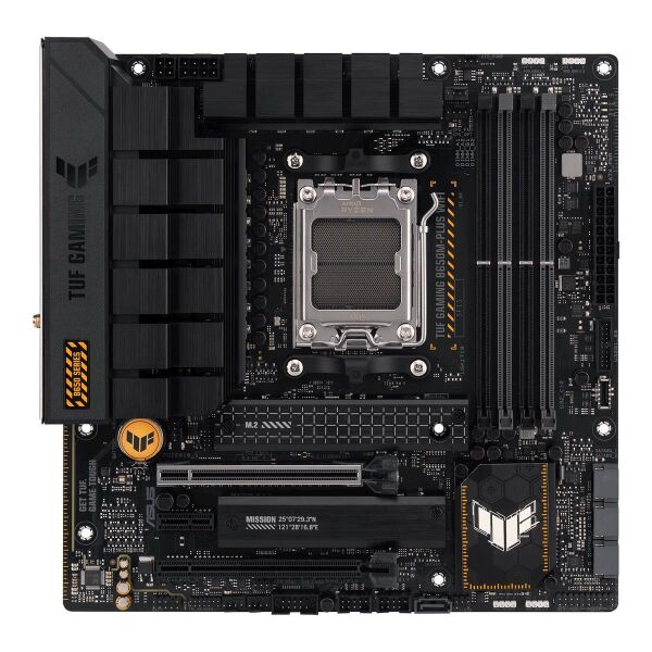 ASUS TUF Gaming B650M-Plus WIFI - Motherboard - micro ATX - Socket AM5 - AMD B650 Chipsatz - USB 3.1 Gen 2, USB 3.2 Gen 2, USB-C 3.2 Gen 2x2, USB-C 3.2 Gen 1 - 2.5 Gigabit LAN, Bluetooth