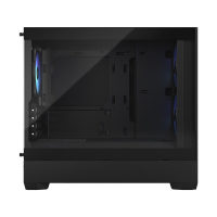 Pop Mini Air RGB Black TG Clear Tint, Tower-GehÃ¤use