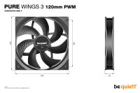 Pure Wings 3 120mm PWM