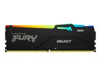 Kingston FURY Beast RGB - DDR5 - Kit - 32 GB: 2 x 16 GB 6000 MHz - CL 36 - 1.35V Schwarz