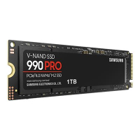 - 990 PRO MZ-V9P1T0BW - SSD - verschlüsselt - 1 TB - intern - M.2 2280 - PCIe 4.0 x4 (NVMe) 256-Bit-AES TCG Opal…