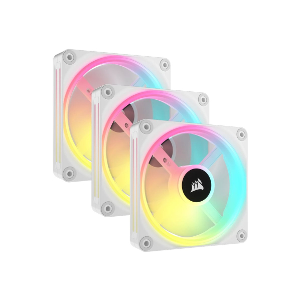 Corsair ICUE LINK QX120 RGB WHITE Starter-Kit 120mm Case Fan