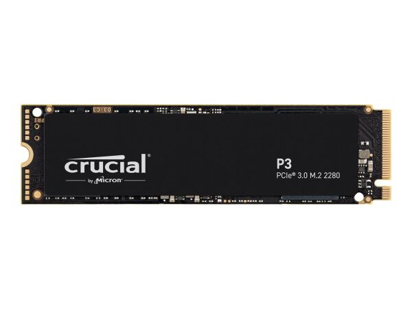 Crucial P3 - SSD - 1 TB - intern - M.2 2280 - PCIe 3.0 (NVMe)