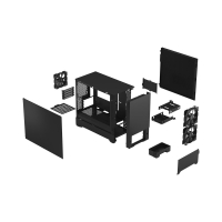 Midi Fractal Design Pop Mini Silent Black Solid