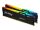 Kingston FURY Beast RGB - DDR5 - Kit - 32 GB: 2 x 16 GB DIMM 288-PIN - 6000 MHz / PC5-48000 - CL30 - 1.4 V - ungepuffert - on-die ECC - Schwarz